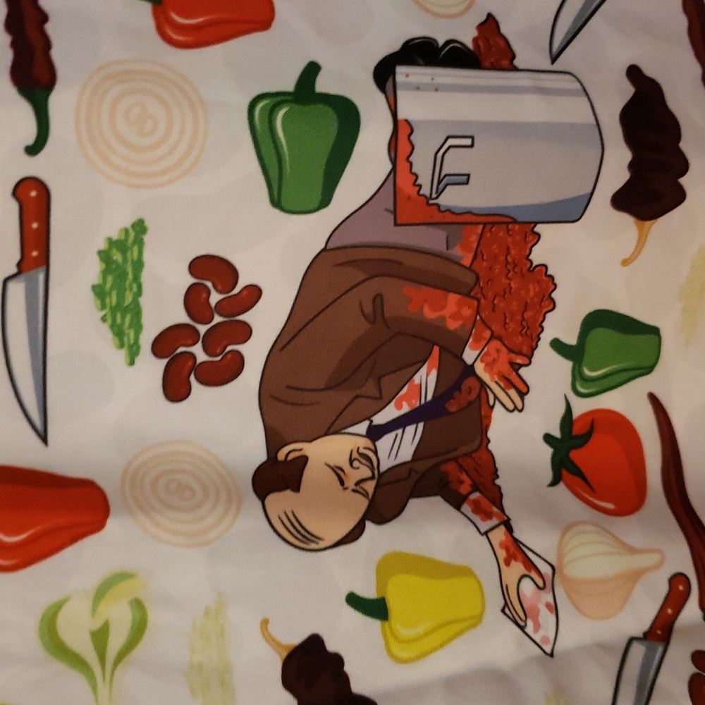 RSVLTS x The Office Kevin's Famous Chili Kunuflex Short Sleeve Shirt L NWT. - Picture 9 of 9